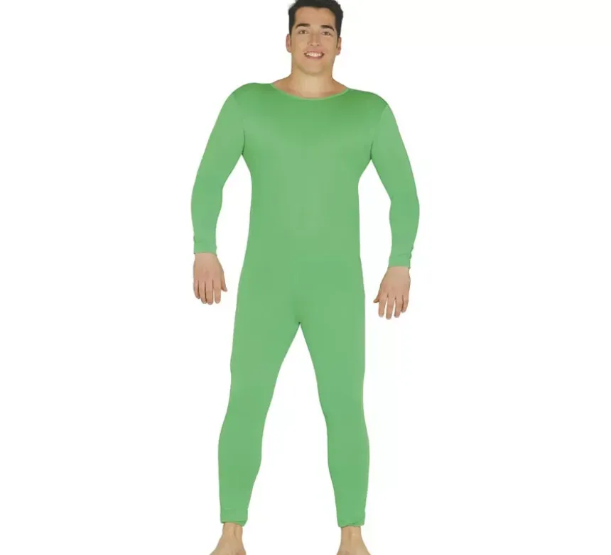 Tuta elastica da Uomo in colore verde